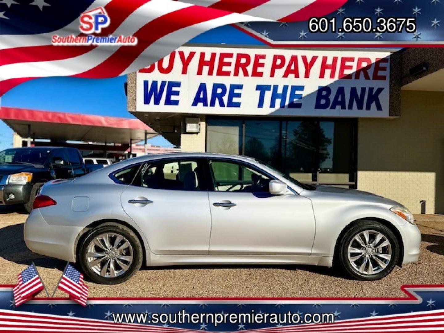 2012 SILVER INFINITI M37 BASE (JN1BY1AP3CM) , located at 922 W. Beacon St., Philadelphia, MS, 39350, (601) 650-3675, 32.770447, -89.127151 - Photo#6